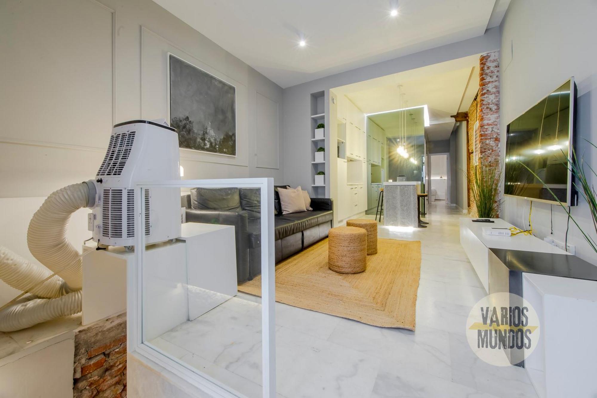 Cool Duplex Bajo Apt 7Pax Cerca De Tirso De Molina E2 Madrid Exterior photo