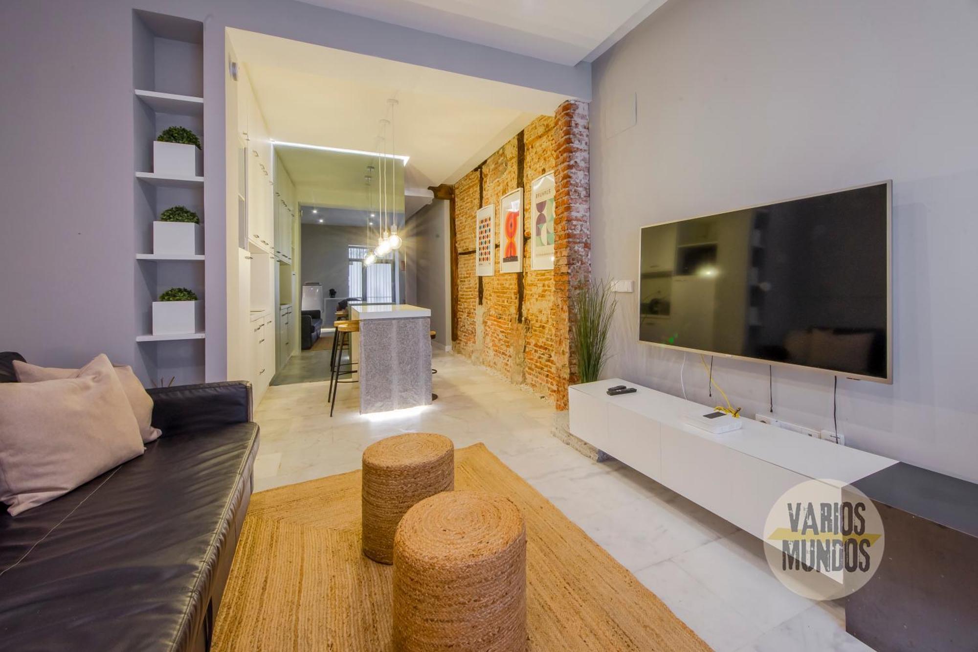 Cool Duplex Bajo Apt 7Pax Cerca De Tirso De Molina E2 Madrid Exterior photo