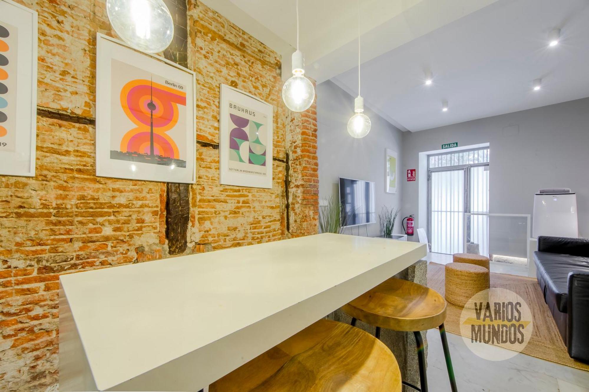 Cool Duplex Bajo Apt 7Pax Cerca De Tirso De Molina E2 Madrid Exterior photo